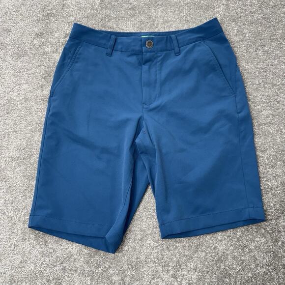 Bonobos Golf Shorts 30x10 Harbor Blue Performance Stretch Chino Active Fit - Picture 1 of 13